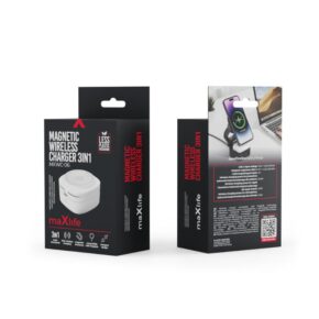 maXlife Magnetic Wireless Charger 3in1