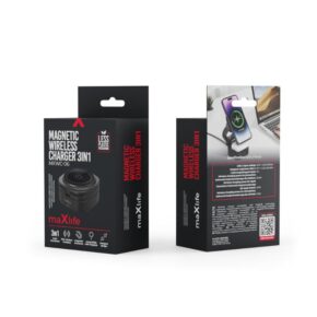 maXlife Magnetic Wireless Charger 3in1