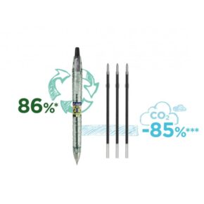 Alternative view of Kuglepen m.klik B2P Ecoball medium blå