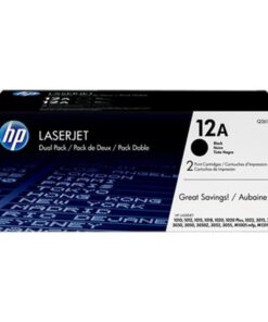HP Toner Q2612AD / 12AD Double pack Black