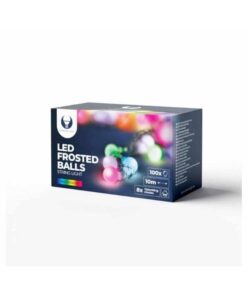 Led lyskæde 10m med 100 pærer