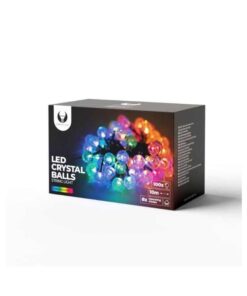 Led lyskæde 10m med 100 pærer