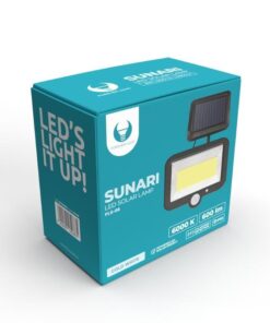LED SUNARI Solar Lampe med PIR
