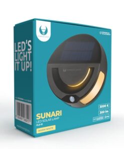 LED SUNARI Solar udendørs lampe