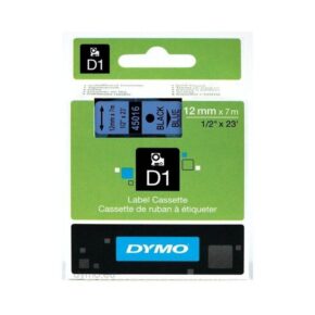 Dymo Ribbon S0720560 / 45016 Black on Blue