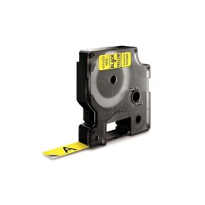 Dymo Ribbon S0720580 / 45018 Black on Yellow