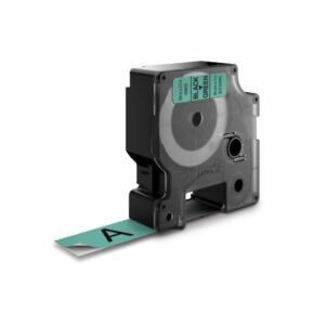 Alternative view of Dymo Ribbon S0720890 / 45809 Black on Green