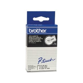 Alternative view of Brother Ribbon TC291 / TC-291 Black on White