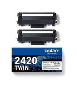 Brother Toner TN2420TWIN / TN-2420TWIN XL Doppelpack Black
