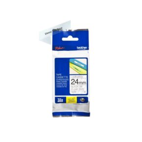 Brother Ribbon TZE151 / TZE-151 Black on transparent