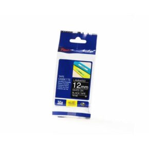 Brother Ribbon TZE335 / TZE-335 White on Black